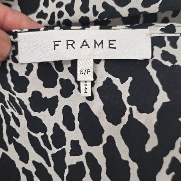 FRAME Cheetah print silk camisole - EXCELLENT condition Size S/P - Picture 7 of 7